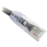 Cable de Parcheo TX6, UTP Cat6, 24 AWG, CM, Color Negro, 0.3 Metros (1 Pie) - Image 4