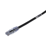 Cable de Parcheo TX6, UTP Cat6, 24 AWG, CM, Color Negro, 0.91 Metros (3 Pies) - Image 2