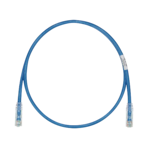 Cable de Parcheo TX6, UTP Cat6, 24 AWG, CM, Color Azul, 1.22 Metros (4 Pies)