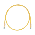 Cable de Parcheo TX6, UTP Cat6, 24 AWG, CM, Color Amarillo, 1.52 Metros (5 Pies)