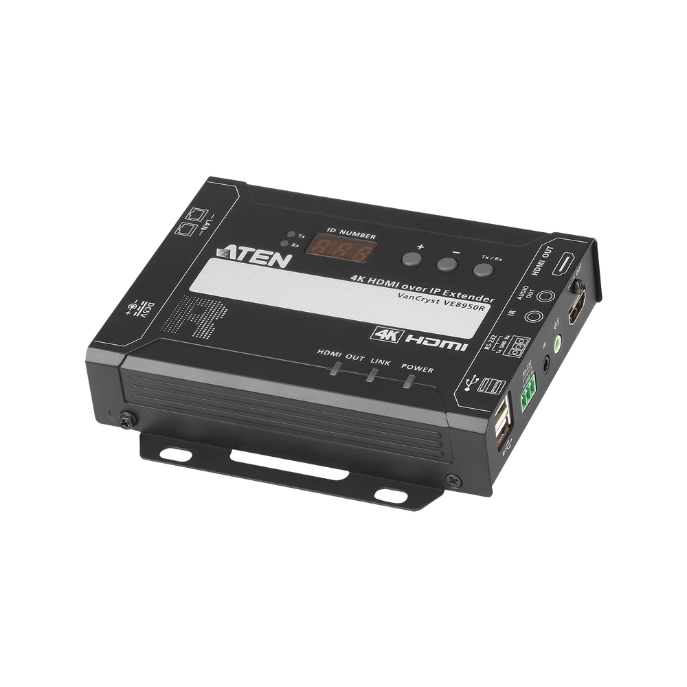 Receptor HDMI | IP | 4K @ 30Hz | 4:4:4 | EDID Expert™ | Protocolo CLI Telnet o RS-232 | Conexión Punto a Punto o Multipunto a Multipunto