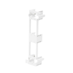 Montaje de Pared para Panel de Parcheo de 12 Puertos, Color Blanco - Image 2
