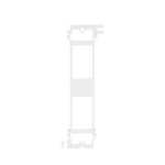 Montaje de Pared para Panel de Parcheo de 12 Puertos, Color Blanco - Image 3