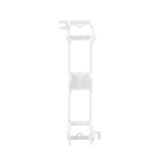 Montaje de Pared para Panel de Parcheo de 12 Puertos, Color Blanco - Image 5