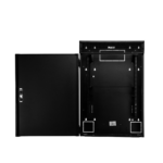 Gabinete de Montaje en Pared TrueEdge™, Con 6 UR para Equipo Activo y 6 UR para Paneles de Parcheo, Fabricado en Acero, Color Negro - Image 2