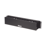 Organizador de Cables Horizontal PatchLink, Sencillo (Solo Frontal), Para Rack de 19in, 2UR - Image 2