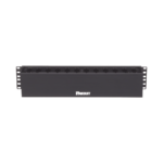 Organizador de Cables Horizontal PatchLink, Sencillo (Solo Frontal), Para Rack de 19in, 2UR - Image 3