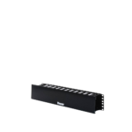 Organizador de Cables Horizontal PatchLink, Sencillo (Solo Frontal), Con Tapa Extendida, Para Rack de 19in, 2UR - Image 5