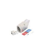 Jack Z-Max Cat6A, Blindado, Montaje H?brido en Placa de Pared (Plano y Angulado), Color Blanco - Image 2