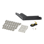 Patch Panel Z-MAX de 24 Puertos, Blindado, Precargado con Jacks Categor?a 6A, Angulado, 1UR - Image 3