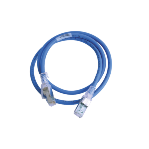 Patch Cord Z-MAX Cat6A S/FTP, CM/LS0H, 0.91 Metros (3 Pies), Color Azul, Versi?n Bulk (Sin Empaque Individual)