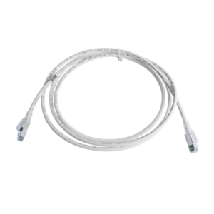 Patch Cord Z-MAX Cat6A S/FTP, CM/LS0H, 2.13 Metros (7 Pies), Color Blanco