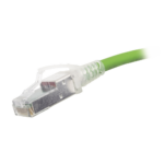 Patch Cord Z-MAX Cat6A S/FTP, CM/LS0H, 2.13 Metros (7 Pies), Color Verde, Versi?n Bulk (Sin Empaque Individual) - Image 3