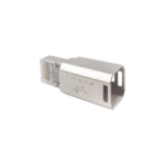 Plug RJ45 Cat6A Blindado, Terminaci?n en Campo, Compatible con Todas las Categor?as, con Clip Protector de Seguro - Image 2