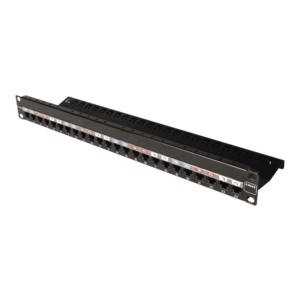 Patch Panel Z-Max, de 24 Puertos, Modular (Vac?o), Plano, 1UR