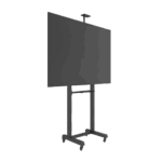 Montaje de Piso Móvil para Pantallas de  65 in a 100 in | vesa 100 x 100 hasta 1000 x 600 | carga maxima soportada 120kg| Fabricado en aluminio y acero - Image 6