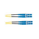 Jumper de Fibra Optica Monomodo 9/125 OS2, LC-LC Duplex, OFNR (Riser), Color Amarillo, 8 Metros (26.25 Pies) - Image 2