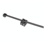 Cincho de Nylon 6.6 Solar Clip, 188mm largo x 14mm ancho, Color Negro, Exterior Resistente a Rayos UV, Paquete de 100pz - Image 2