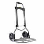 Diablo Plegable / Capacidad 60 kg / Jaladera de Hule Espuma / Botón Despliegue Rápido / Base Acero Antiderrapante / Llanta Hule Duradera / Transporte Compacto - Image 2