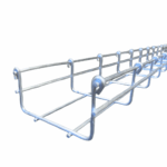 Charola Tipo Malla Línea MallaFils® 100x54 mm para hasta 77 Cables Cat6 / Uso Interior con Acabado EZ / Tramo 3 m - Image 2