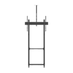 Montaje de Piso Móvil para Pantallas de  65 in a 100 in | vesa 100 x 100 hasta 1000 x 600 | carga maxima soportada 120kg| Fabricado en aluminio y acero - Image 4