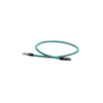 Patch Cord Cat5e de Grado Industrial 600V, Blindado SF/UTP, Calibre 24 AWG, Color Aqua, 60 cm (23.62 pulgadas). - Image 3