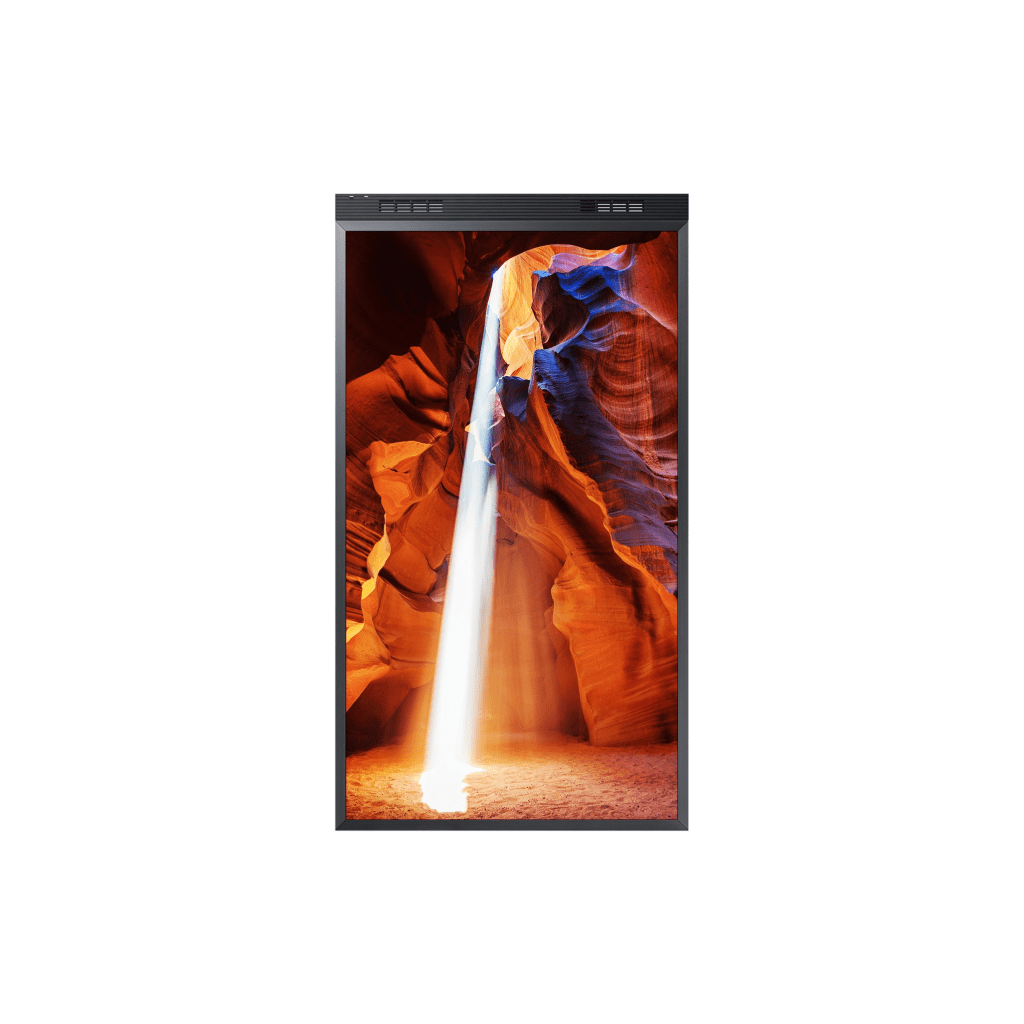 Pantalla Dual Profesional / 55" Full HD (1920x1080) / Panel VA / Brillo Exterior 3.000 nits / Interior 1.000 nits / Conectividad HDMI / Sistema Operativo Tizen LH55OMNDSGBXZA