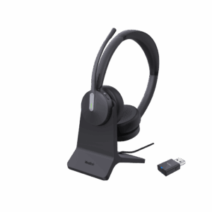Diadema Inalámbrica WH64 Hybrid Dual de Yealink con Certificación Teams y Micrófonos con Acoustic Shield 2.0