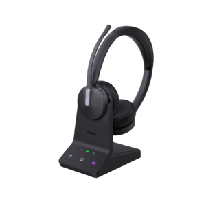 Diadema Inalámbrica WH64 Dual Teams con Micrófono Dual y Acoustic Shield 2.0 para Llamadas Claras en Entornos Ruidosos