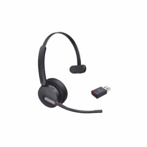 Diadema Inalámbrica WH64 Hybrid Mono UC de Yealink con Bluetooth 5.2 y Conectividad UC Plug-and-Play
