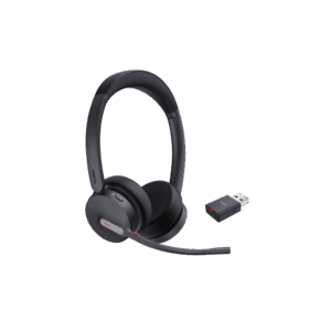Diadema Inalámbrica WH64 Hybrid Dual UC de Yealink con DECT-Bluetooth y Acoustic Shield 2.0