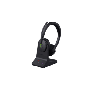 Diadema Inalámbrica WH68 de Yealink con ANC Híbrida y Conectividad Dual DECT Bluetooth