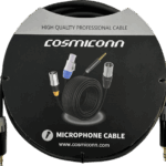 Cable 3.5mm a 3.5mm, conectores color negro MTP3C-BG, length 5m