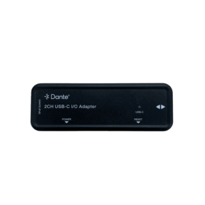 Extensor de Audio Dante® 2CH USB-C I/O Adapter | HDMI 1.4 | 4K@30Hz | Audio 7.1CH HD | USB-C | PoE | Dante® Controller | Latencia Configurable 1-5ms | ESD Protección IEC 61000-4-2