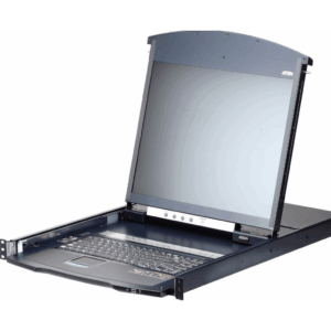 Switch KVM over IP Dual Rail LCD 8/16 Puertos | Acceso Local y Remoto | Resolución HD 1920x1200 | Virtual Media | Compatible con Blade Servers | Dual IP | FIPS 140-2 | Control Centralizado CC2000