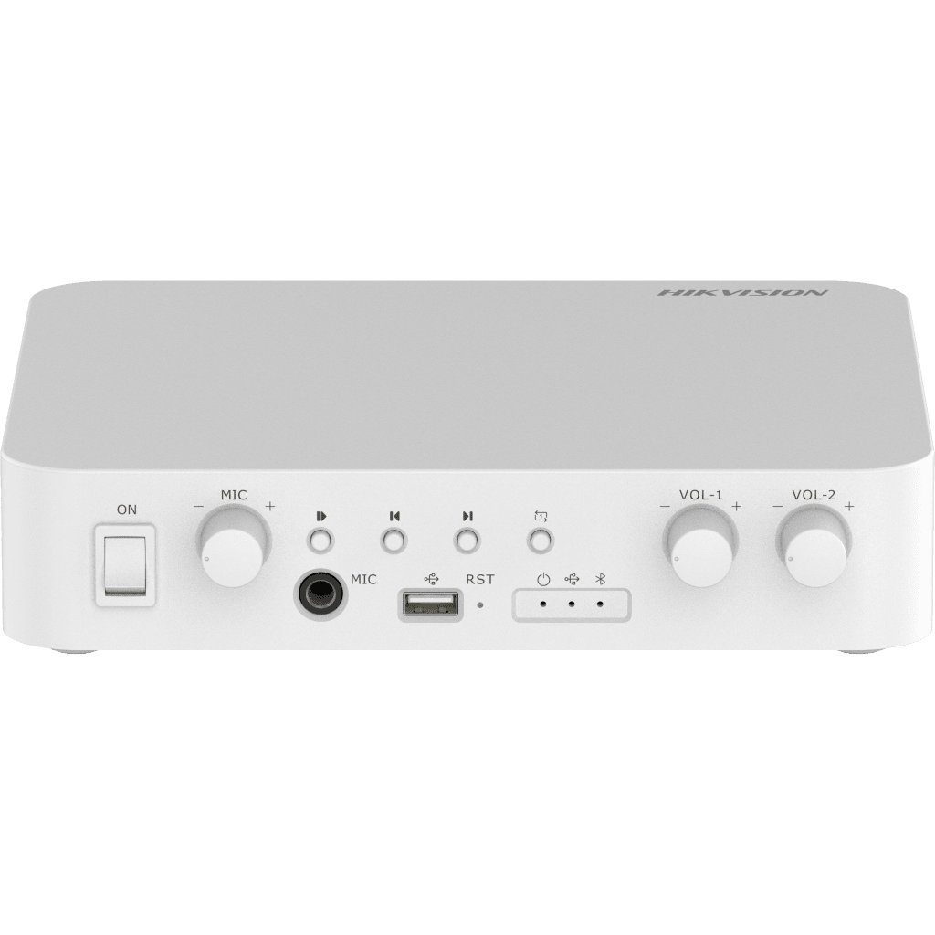 Amplificador | Compatible con Spotify | Bluetooth | 2 Canales | 40 W por Canal | Salida 4-8 Ω x 2 | 100V COM x 2 | Una Zona |  Musica Ambiental