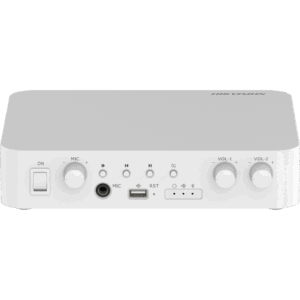 Amplificador | Compatible con Spotify | Bluetooth | 2 Canales | 40 W por Canal | Salida 4-8 Ω x 2 | 100V COM x 2 | Una Zona |  Musica Ambiental