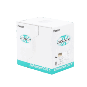 Bobina de Cable UTP 305 Metros (1000 Pies) de Cobre, TX6000? PanNet, Reelex, Blanco, Categor?a 6 Mejorado (23 AWG), PVC (CM), de 4 Pares