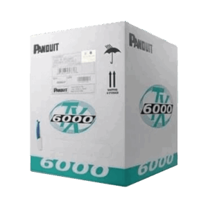 Bobina de Cable UTP 305 Metros (1000 Pies) de Cobre, TX6000? PanNet, Reelex, Blanco, Categoría 6 Mejorado (23 AWG), PVC (CMR, Riser), de 4 Pares
