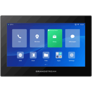 Estación de Intercomunicación SIP con Wi-Fi 6, Bluetooth y Control Total para Agendamiento de Salas y Edificios Inteligentes (Color Negro)