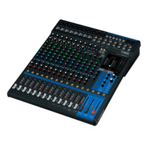 Mezcladora de Audio | 16 Canales | 10 Entradas de Micrófono | Entradas de Línea | Efectos | Interfaz USB