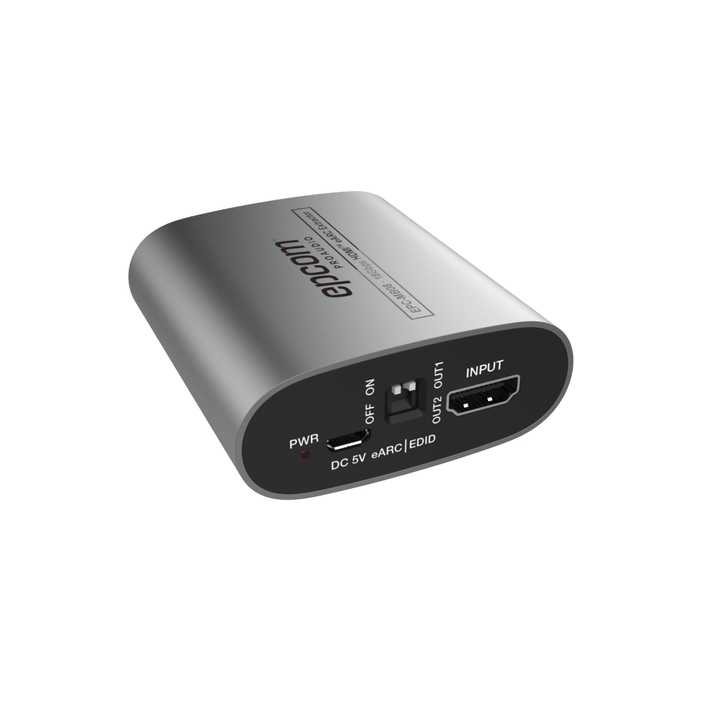 Extractor eARC HDMI | 18 Gbps | Audio Digital | Compatibilidad 4K HDR | Diseño Compacto