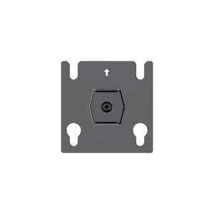 Accesorio - Placa Adaptadora para Panel LED 20 x 20.5 mm | Dimensiones 64 x 64 x 2 mm | Diámetro de Orificio Ø10.3 mm | Separación de Orificios 40 mm.