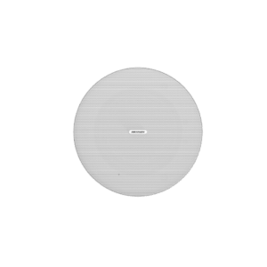 Bocina (Altavoz) IP Con Bluetooth | Montaje en plafón | 10 Watts | Tweeter 1.0 pulgadas | Woofer 6.5 pulgadas | PoE+ | Hik-Connect/ HikCentral Profesional | Soporta bocinas auxiliares