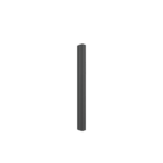 Columna de Aluminio  Longitud 180 cm |  Construcción Robusta | Utilizable como columna en soluciones de videowall