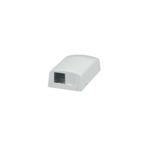 Caja de Montaje en Superficie, Para 2 M?dulos Mini-Com, Color Blanco
