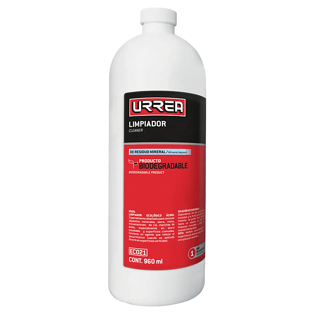 Líquidos Limpiadores de Residuos Minerales / Ecológico y Biodegradable / Para Residuos Minerales / Presentaciones de 960 mL.