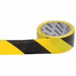 Cinta de Señalización / Adhesivo Acrílico / Espesor 0.105 mm / Colores Amarillo-Negro / Ancho 48 mm / Largo 18 m / Alta Visibilidad