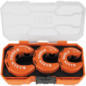 Juego de 3 Cortadores para Tubería de Cobre de 1/2", 3/4" y 1".