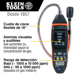 Detector de Fugas de Gas Combustible.